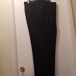 Black Pleated Big & Tall Dress Pants